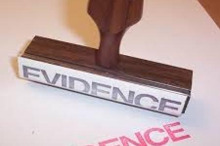 'Evidence' stamp